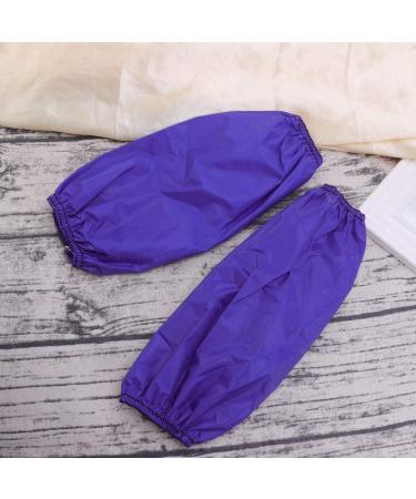 Healifty 5 Pairs Oversleeves Waterproof Kitchen Arm Cover Sleeves Oilproof PVC Forearm Protector for Dishwashing Cooking Gardening (Blue) - Buy Online on GoSupps.com
