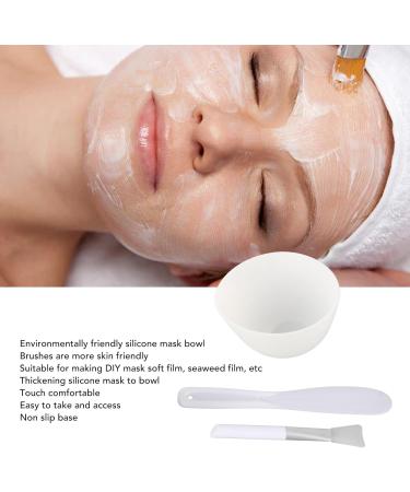 DIY Facemask Mixing Tool Kit Silicone Mask Mixing Bowl Set SPA Facial Mask Kit Home DIY Mask Mask Bowl and Brush Set Homemade Mask Mask Brush Applicator - Buy Online on GoSupps.com