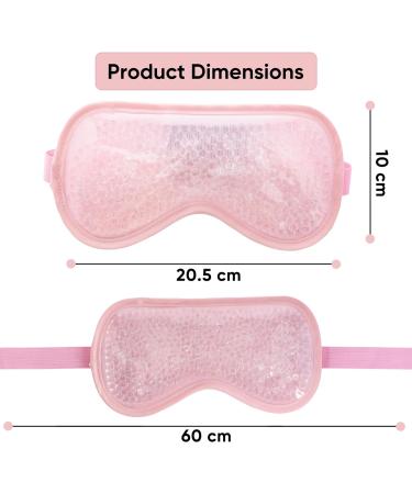 Albert Austin Cooling Eye Mask for Puffy Eyes Reversible Soft Plush Cold Eye Mask Relieves Sinus Pain Headache Migraine Reusable Hot Cold Therapy Cooling Gel Eye Mask Dark Circles Swollen Eyes - Buy Online on GoSupps.com