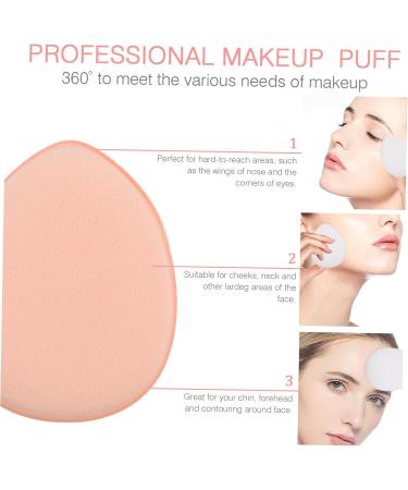  Gogogmee 25 Pieces Mini Powder Puff with Finger-Shaped Band Compact Versatile for Foundation Concealer Isolating Cream Suitable for Daily Professional Use - Buy Online on GoSupps.com