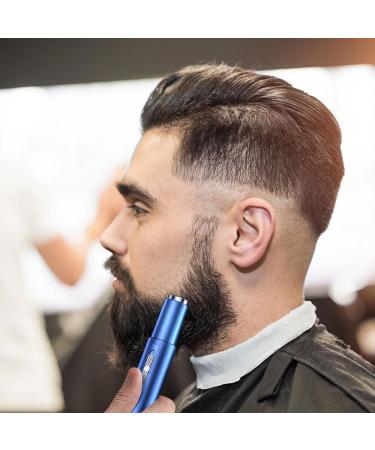 Rechargeable Eyebrow & Nose Hair Trimmer | Electric Facial Hair Removal Tool - Painless Easy to Clean No Snag Experience | International Shipping - Buy Online on GoSupps.com