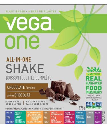 Vega One -Chocolate (876g 31oz) Brand: Vega - Buy Online on GoSupps.com