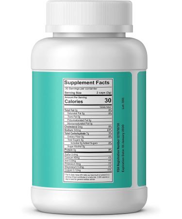 Zeolite-Activated Micronized Clinoptilolite Zeolite 96% Purity - Ultra Fine 60 Capsules - Buy Online on GoSupps.com