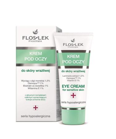 FLOSLEK Floslek Pharma Hypoallergenic Day Cream for Sensitive Skin with Rose Oil - 50 ml