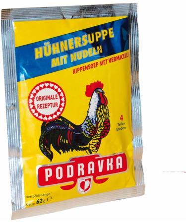 usy Podravka Chicken Soup with Noodles Pack of 3 (3 x 62g sachets) + usy block - Buy Online on GoSupps.com