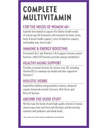 New Chapter Women's Multivitamin 40+ | Every Woman's One Daily - 48 Capsules - Buy Online on GoSupps.com