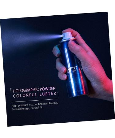 FOMIYES 2pcs Spray Hair Glitter & Body Highlighter - Shimmering Makeup for All Skin Types | International Shipping - Buy Online on GoSupps.com