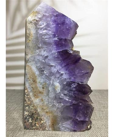 Amethyst Rough Stone Natural Stone and Crystal Amethyst Spcimen Wand Quartz Cluster Gift Wicca Ornments Household - Buy Online on GoSupps.com