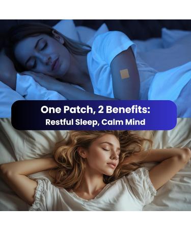 Live To Shine Melatonin Sleep Patches with GABA Calm Busy Minds & Support Restful Sleep Slow Release Transdermal Patch 30 Patches No Pills or Gummies Made in USA - Buy Online on GoSupps.com