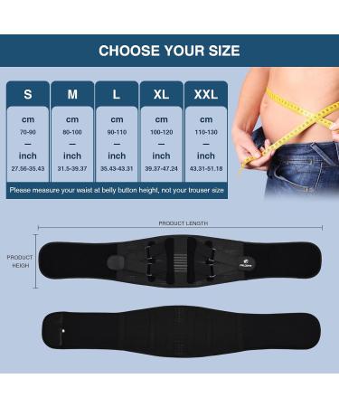 Back Brace for Lower Back Pain - 4 Metal Supports Elastic Bands Breathable Relief for Herniated Disc Sciatica Scoliosis (XXL) - Global Shipping - Buy Online on GoSupps.com