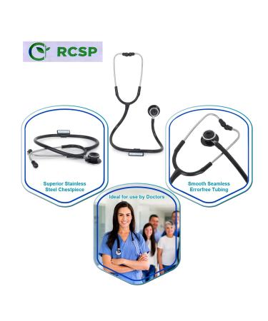 Buy Lightweight Acoustic Stethoscope for Medical Students Doctors & Nurses - Latex-Free Soft Ear Knobs Best Quality - Buy Online on GoSupps.com