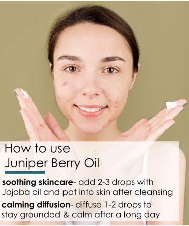 Juniper Berry Essential Oil 1 fl oz (30 ml) Glass Bottle 100% Pure GreenHealth - Buy Online on GoSupps.com