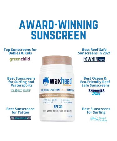 Waxhead Tinted Sunscreen Stick and Lip Repair Lip Balm SPF - Ultimate Sun Protection and Lip Care - Buy Online on GoSupps.com