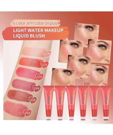 MIESCHER Liquid Blush Beauty Wand - Creamy Cheek & Lip Stain Stick for Dewy & Natural Glow - Buy Online on GoSupps.com