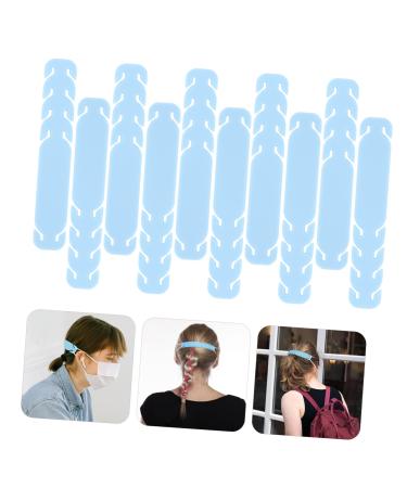 Lurrose 30 pcs Face cover Ear grip Face cover holder hook ear iron protection Extension hooks for ear iron buckle of the face cover ear protection tape ear hooks with hook mask