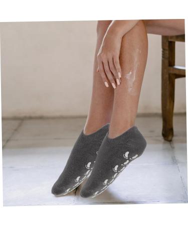 FOMIYES 1 Pair Gel Socks Moisturizing Socks Skin Care Socks Gel Spa Socks Moisturizing Spa Socks Gel Care Socks Cracked Heel Socks Spa Moisturizing Sock Gel Foot Covers - Buy Online on GoSupps.com