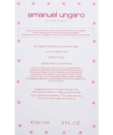 Ungaro Party Eau De Toilette Spray for Women 3.0 Ounce - Buy Online on GoSupps.com