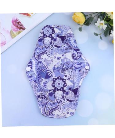 Healifty 8 Pcs Washable Cotton Period Pads - Reusable Menstrual Pads for Women - Charcoal Cloth Sanitary Napkins - Buy Online on GoSupps.com