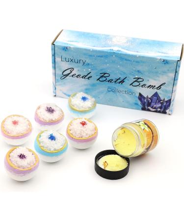 7 Pack Lovelyduo Shower Steamers Aromatherapy Bath Bombs Gift Set for Self Care and Relaxation | Essential Oils for Men and Women | Easter Basket Stuffers - Buy Online on GoSupps.com