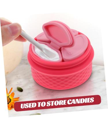 minkissy 5 Sets Cream Box Salve Jar Portable Cosmetic Organizer Silicone Cosmetic Container Leakproof Cosmetic Jar Refillable Cream Jars Storage Box Silica Gel Vacation Little Cream - Buy Online on GoSupps.com