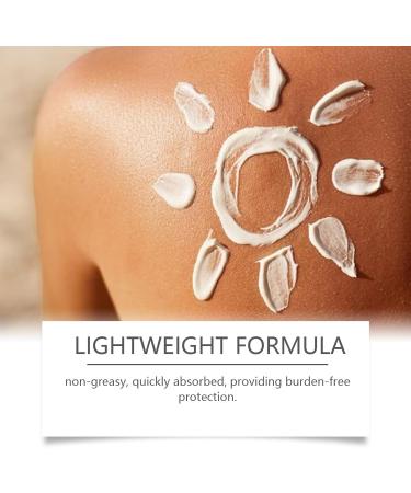 Suncream Factor 50 - sunscreen spf 50 face - Hydrating Sunscreen Spf 50 - Face Sun Cream Spf 50 - Factor 50 Sun Cream - Body Moisturizer fator 50 Protection Against Uva/Uvb Rays and Taning - Buy Online on GoSupps.com