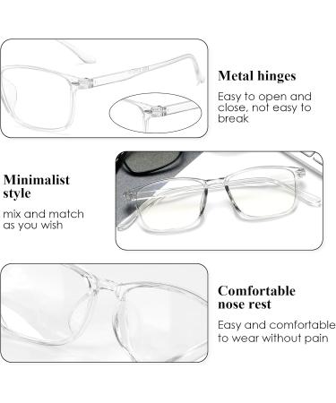 Blue Light Filter Glasses for Men & Women | Tr90 Blue Light Blocking Glasses for Gaming & Eye Safety - Buy Online on GoSupps.com