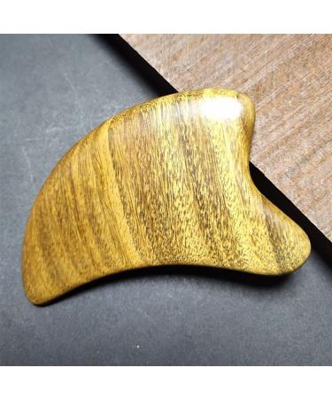 Green Sandalwood Gouache Trigger Point Meridian Scrapping Muscle Relaxing Wooden Massager Acupuncture Physical 1Pcs (Color : Dolphin)