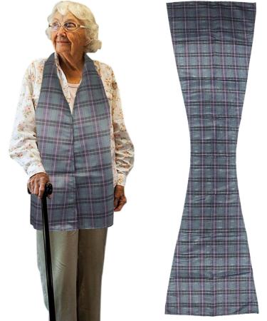 Adult Bibs for Women | Reusable Adult Bibs for Women Washable Fashionable Food Clothing Protector Dining Scarf for Elderly Men and Women Kroren - Buy Online on GoSupps.com