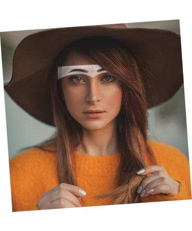 FRCOLOR 250 Pcs Disposable Makeup Tools Eyebrow Powder Eyebrow Measuring Tool Eyebrow Stickers Plotter Major - Buy Online on GoSupps.com