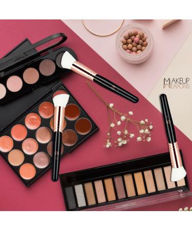 Professional Mini Angled Brush for Under-Eye & Nose Contour - Perfect for Concealing Blending Setting & Buffing | 1.3" Angled Contour Brush - International Shipping Available - Buy Online on GoSupps.com