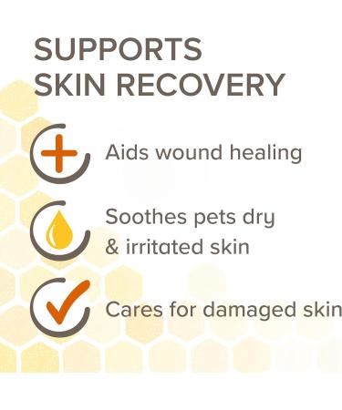 Beaphar - Derma+ Wound Cream for Pets - First aid Treatment and soothing cream with honey for Superficial Cuts & Abrasions -Supports skin recovery wound healing & soothes dry & irritated skin - Suitable for all pets - 30 ml - Buy Online on GoSupps.com