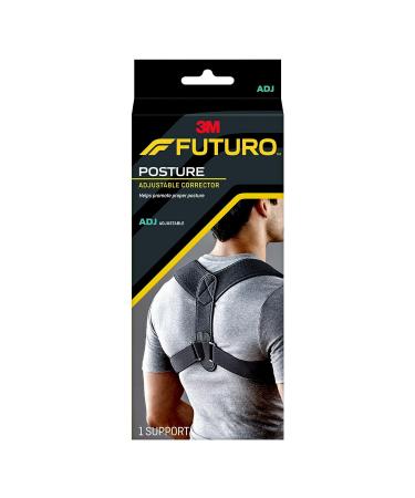 FUTURO Posture Corrector for Men and Women - Doctor Developed, Adjustable Back Support for Better Posture - Buy Online on GoSupps.com
