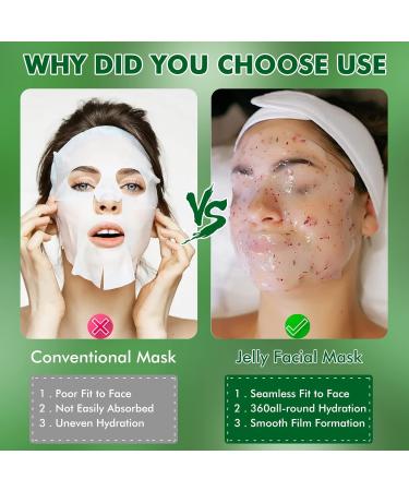 Poztl Gel Mask Powder | DIY Tea Tree Oil Peel-Off Hydro Face Mask for Fine Lines & Uneven Skin Tone | 23 fl oz - Buy Online on GoSupps.com