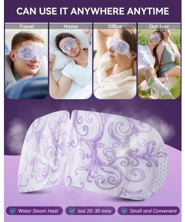 ProCIV Lavender Steam Eye Masks - 10 Pack for Dark Circles and Puffiness - Buy Online on GoSupps.com
