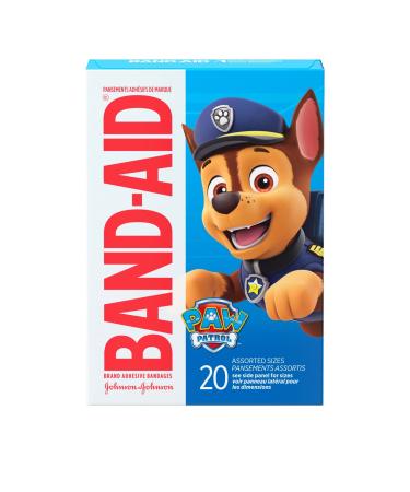 Band-Aid Bandages Nickelodeon Paw Patrol Assorted Sizes - 40 Piece Assortment