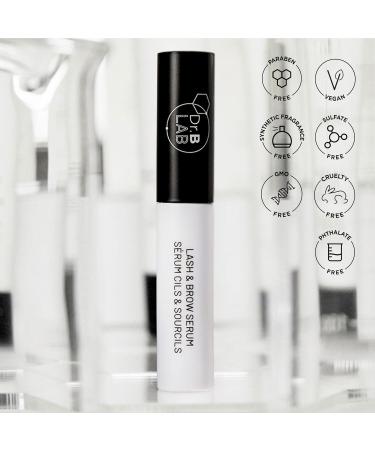Dr. Brandt Dr. B Lab Lash & Brow Serum - Growth & Conditioning Formula for Longer Fuller Hair Follicles - 0.17 fl oz 0.17 Fl Oz (Pack of 1) - Buy Online on GoSupps.com