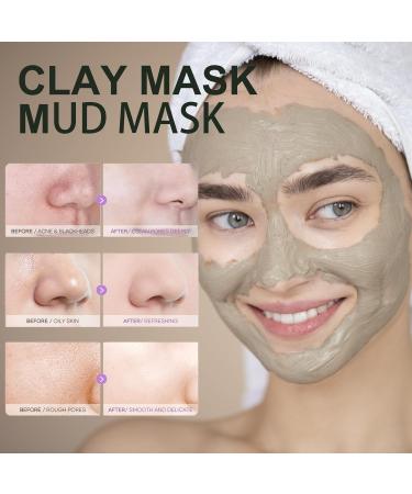 Clay Face Mask Set - Deep Pore Cleansing Clay Mask - Sakura Tea Tree Gift Sets for Teenage Girls - Face Masks Skincare Long Lasting Hydration - Face Masks Beauty for Acne Treatment & Control Oil - Buy Online on GoSupps.com