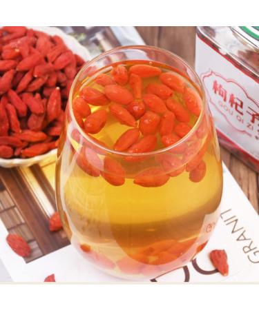 Organic Dried Goji Berries 170g Ningxia Wolfberry Canned Dried Wolfberry Tea Brewing Goji Berries Teas And Healthy Snacks For Adults - Buy Online on GoSupps.com