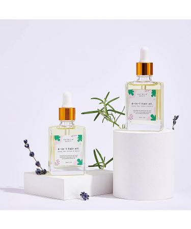 4-in-1 Katelia Beauty Hair Treatment Oil | Nourishing Scalp Hair Brow & Beard Growth | Anti-Hair Loss - 30 ml - Buy Online on GoSupps.com