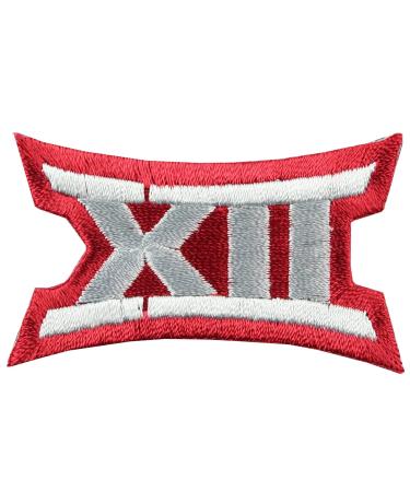 Big 12 XII Conference Team Jersey Uniform Patch Oklahoma Sooners