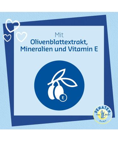 Penates Baby Intensive Care Cream - 24H Moisturizer with Olive Leaf Extract | Face & Body - 100ml (2-Pack) - International Shipping - Buy Online on GoSupps.com