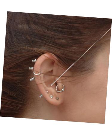 Gogogmee 10pcs Practical Ear Cleaner Reusable Earwax Picks Goose Plume Safe Ear Cleaning Tools for Home Travel for Family Use - Buy Online on GoSupps.com