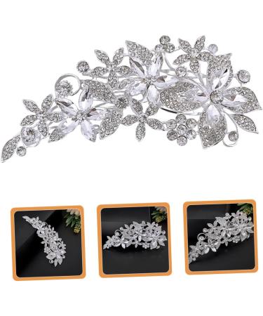 Ipetboom Side Comb Tiara Hair Accessories Bride Hair Accessory Prom Headpiece White Pearl Headband Crystal Hair Comb Headband Hair Combs Bridal Hair Comb Hair up Rhinestone Banquet Diamond - Buy Online on GoSupps.com