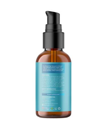 Advanced Biotin Hair Growth Serum with Peppermint, Black Castor Oil & Rosemary Oil - Volumizing Scalp Complex for Hair Thickening & Growth - Buy Online on GoSupps.com