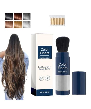Supersize Color Fibers with Refill Set Supersize Color Fibers with Refill Set for Women Hair Fibers Refill Colored Hair Thickener (Grey)