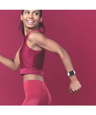 Fitbit Versa Lite White/Silver Aluminum - Track Your Fitness in Style - Buy Online on GoSupps.com