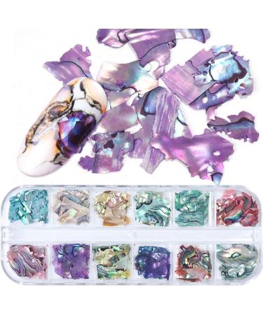 URFEDA Nail Sequins Colourful Flakes Irregular Nail Decoration 3D Glitter Sequins Nail Decals Art DIY Nail Art Decoration Sticker for Nails Nail Art Sequins Rhinestone Nail Art Manicure - Buy Online on GoSupps.com
