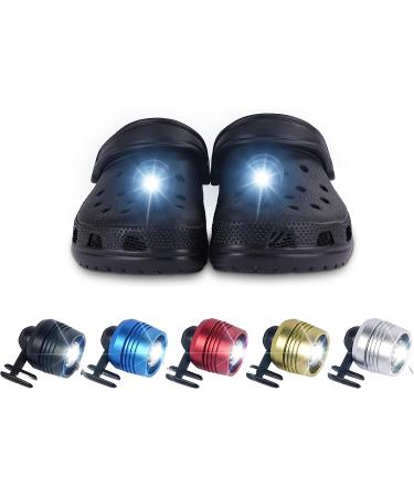 Croc Lights for Shoes Black - 2 pc