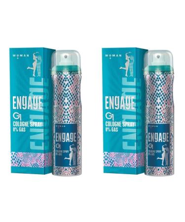 En.gage Women Cologne Spray - G1 (150ml) (Pack of 2)