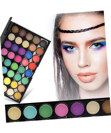 TOVINANNA 3pcs 40 Eyeshadow Powder Eyeshadow Pallet Eye Shadow Palettes Makeup Palette Pearlescent - Buy Online on GoSupps.com